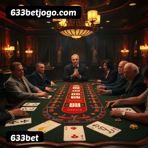 Jogos de Mesa Premium 633bet - Blackjack, Roleta, Baccarat